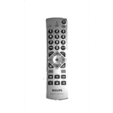 a remote control that you can click to change the video.